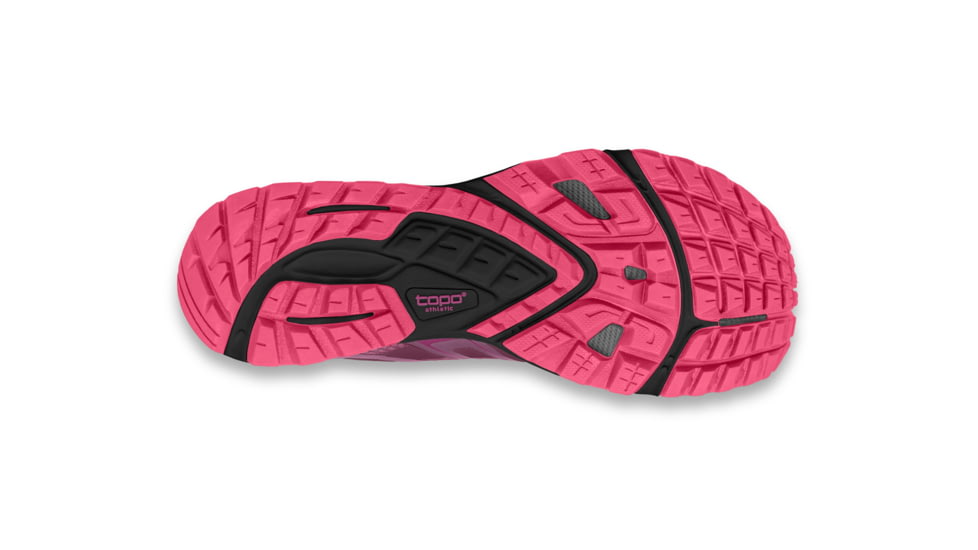 Topo Athletic Runventure 2 - Womens, Raspberry / Black, Medium, 10, W022-100-RASBLK