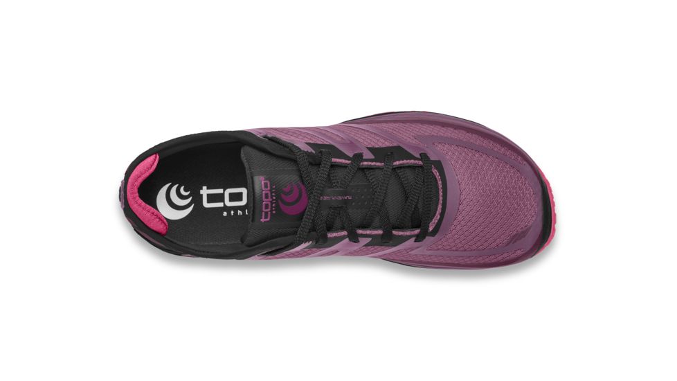 Topo Athletic Runventure 2 - Womens, Raspberry / Black, Medium, 10, W022-100-RASBLK