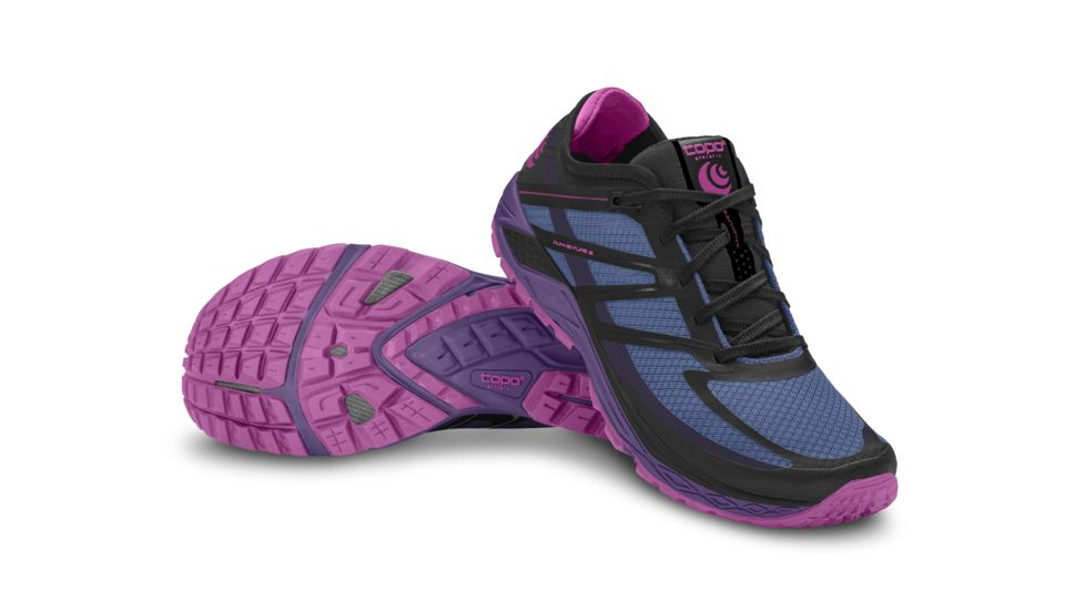 Topo Athletic Runventure 2 - Womens, Stone / Plum, Medium, 10, W022-100-STNPLU