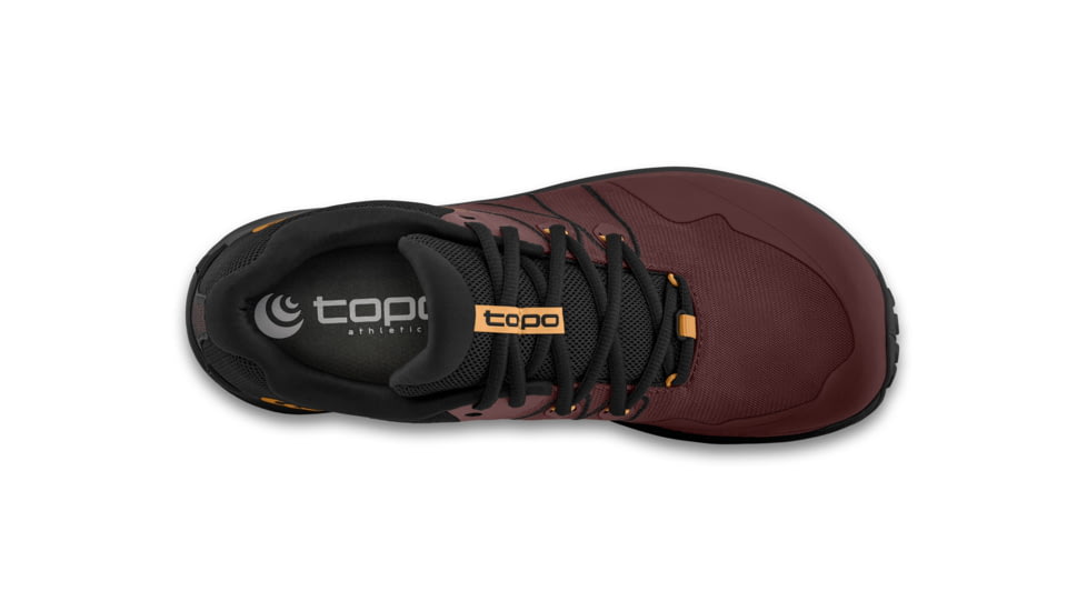Topo Athletic Runventure 4 Trailrunning Shoes - Mens, Garnet/Black, 10.5, M055-105-GARBLK