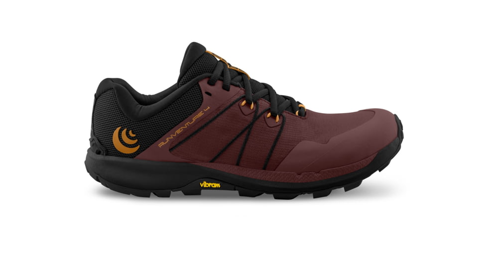Topo Athletic Runventure 4 Trailrunning Shoes - Mens, Garnet/Black, 10.5, M055-105-GARBLK