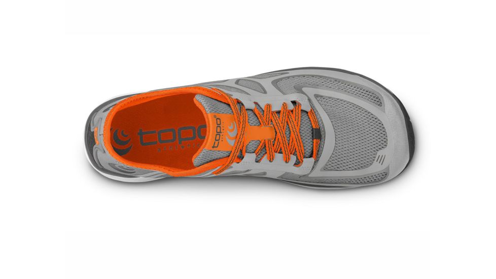 Topo Athletic ST-2 Men's Road Running Shoes, Grey/Orange  M017