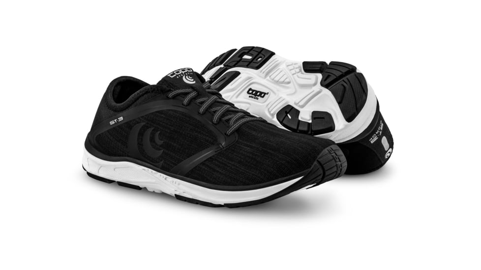 Topo Athletic ST-3 - Womens, Black / Grey, Medium, 6, W026-060-BLKGRY