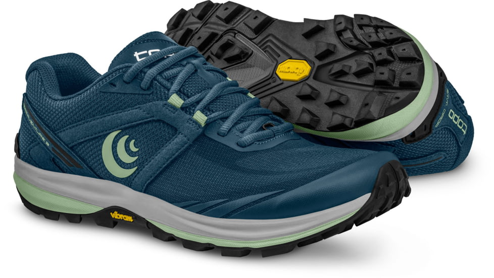 Topo Athletic Terraventure 3 Trailrunning Shoes - Womens, Denim/Mint, 7 US, W048-070-DENMNT