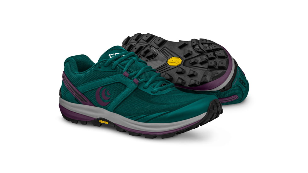 Topo Athletic Terraventure 3 Trailrunning Shoes - Womens, Teal/Purple, 7, W048-070-TEAPUR