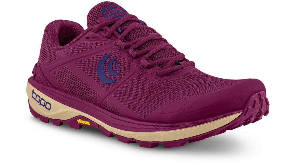 Topo Athletic Terraventure 4 Road Running Shoes - Womens, Berry/Violet, 9, W066-090-BERVIO