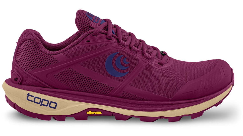 Topo Athletic Terraventure 4 Road Running Shoes - Womens, Berry/Violet, 9, W066-090-BERVIO