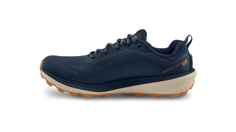 Topo Athletic Terraventure 5 Trailrunning Shoes - Men's, Navy / Orange, 8, M092-080-NAVORG