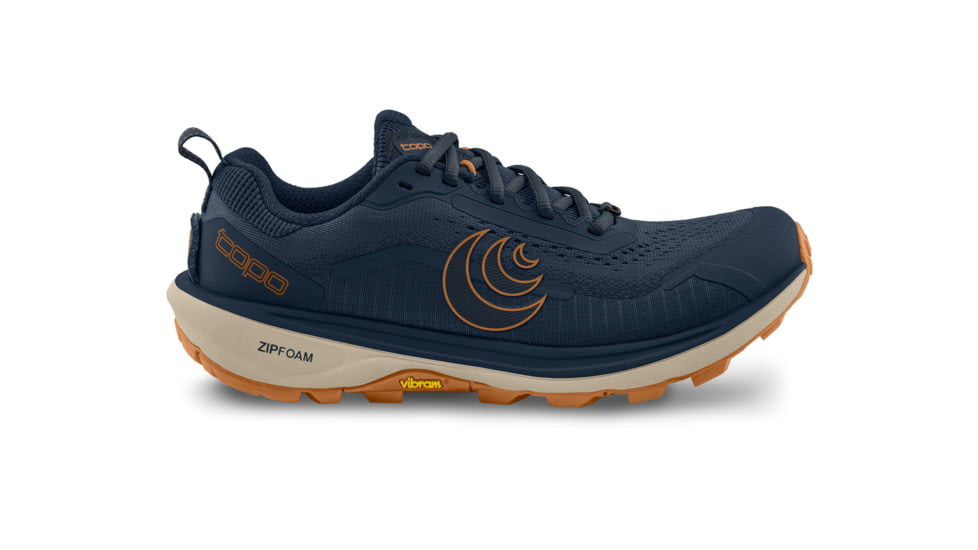 Topo Athletic Terraventure 5 Trailrunning Shoes - Men's, Navy / Orange, 8, M092-080-NAVORG