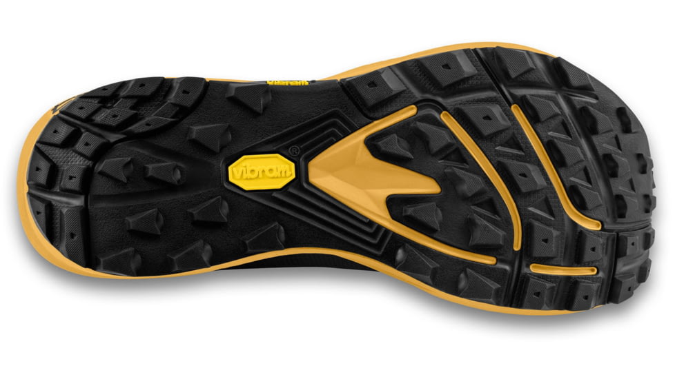 Topo Athletic MTN Racer 4 Trailrunning Shoes - Men's, Black / Yellow, 10, M089-100-BLKYEL