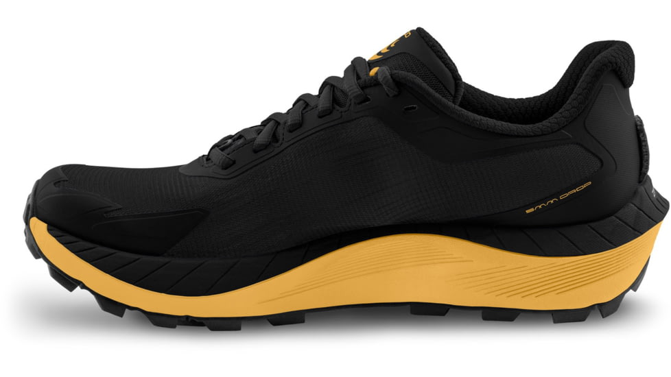 Topo Athletic MTN Racer 4 Trailrunning Shoes - Men's, Black / Yellow, 10, M089-100-BLKYEL