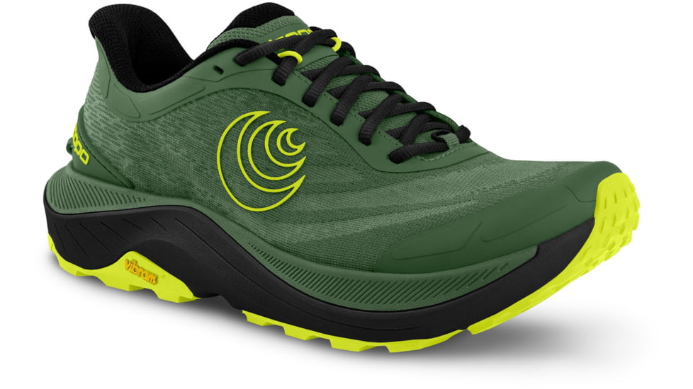 Topo Athletic Ultraventure 4 Trailrunning Shoes - Men's, Green / Black, 13, M081-130-GREBLK