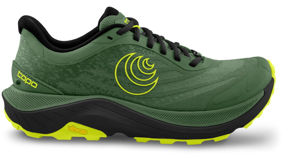 Topo Athletic Ultraventure 4 Trailrunning Shoes - Men's, Green / Black, 13, M081-130-GREBLK