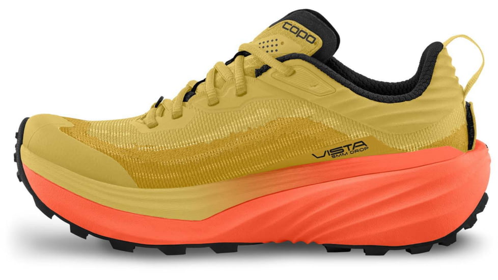 Topo Athletic Vista Trailrunning Shoes - Men's, Yellow / Orange, 11, M088-110-YELORG