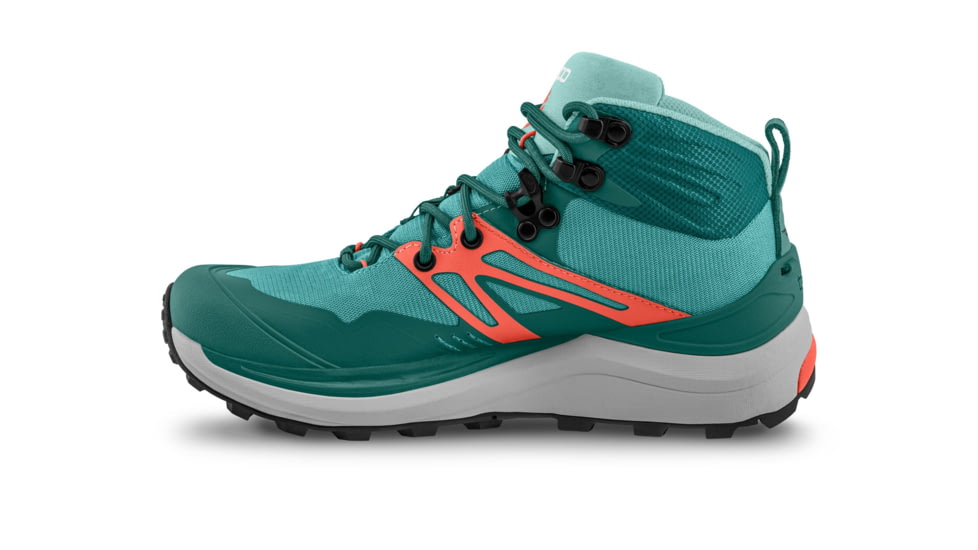 Topo Athletic Trailventure 2 Hiking Boots - Womens, Teal/Coral, 8.5, W053-085-TEACOR