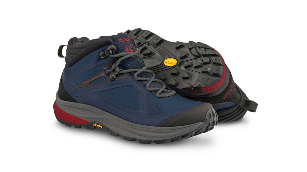 Topo Athletic Trailventure Trailrunning Shoes - Mens, Navy/Red, 9 US, M036-090-NAVRED