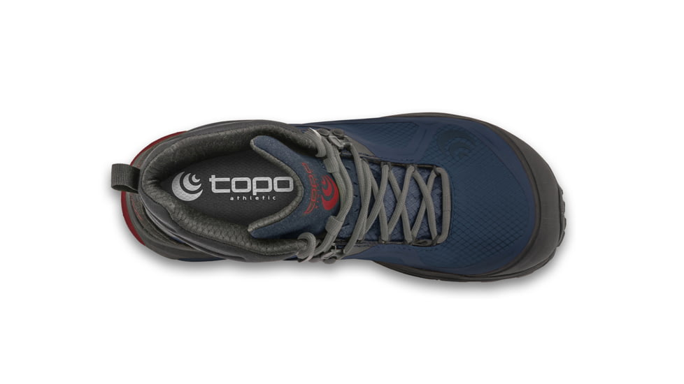 Topo Athletic Trailventure Trailrunning Shoes - Mens, Navy/Red, 9 US, M036-090-NAVRED