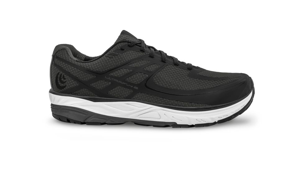 Topo Athletic Ultrafly 2 - Mens, Grey / Black, Medium, 10, M024-100-GRYBLK