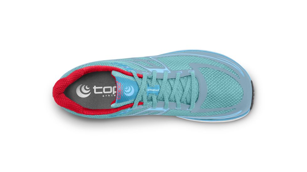 Topo Athletic Ultrafly 2 - Womens, Ice / Red, Medium, 10, W024-100-ICERED