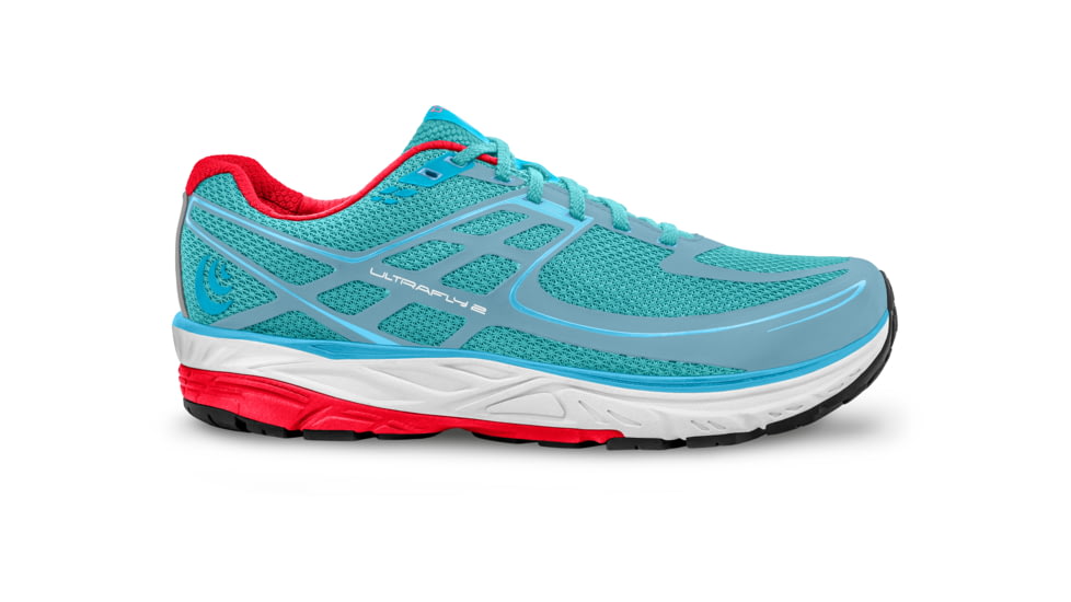 Topo Athletic Ultrafly 2 - Womens, Ice / Red, Medium, 10, W024-100-ICERED