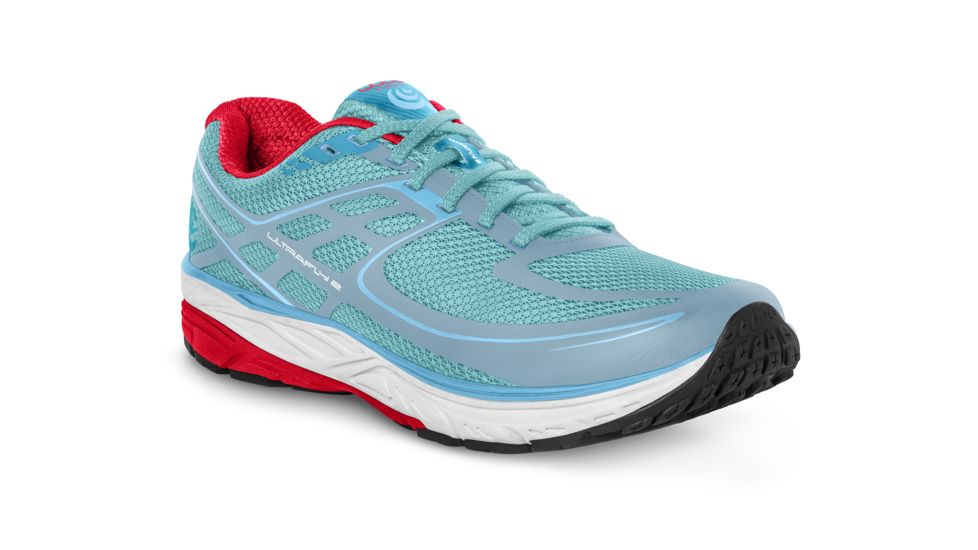 Topo Athletic Ultrafly 2 - Womens, Ice / Red, Medium, 11, W024-110-ICERED