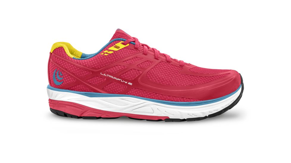 Topo Athletic Ultrafly 2 - Womens, Pink / Yellow, Medium, 10, W024-100-PNKYEL