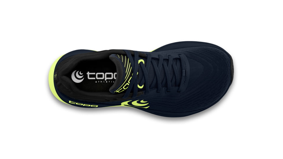 Topo Athletic Ultrafly 5 Stability Trainers - Men's, Navy/Lime, 10.0 US, M076-100-NAVLIM