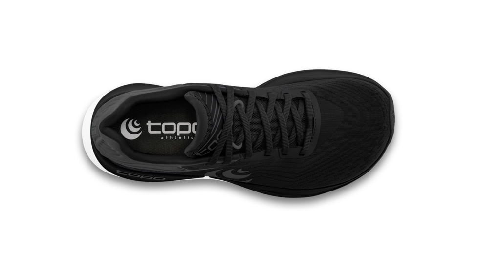Topo Athletic Ultrafly 5 Road Running Shoes - Womens, Black/White, 10, W076-100-BLKWHT
