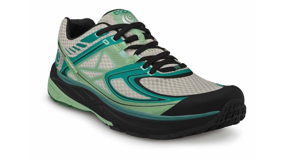 Topo Athletic Ultrafly Road Running Shoe - Womens, Teal/Black, 9 US, W016-090-TEABLK