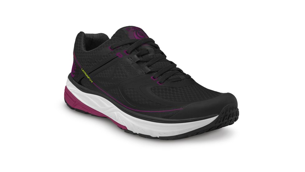 Topo Athletic Ultrafly Road Running Shoe - Womens, Black/Fuchsia, 10.5 US W016-105-BLKFUS