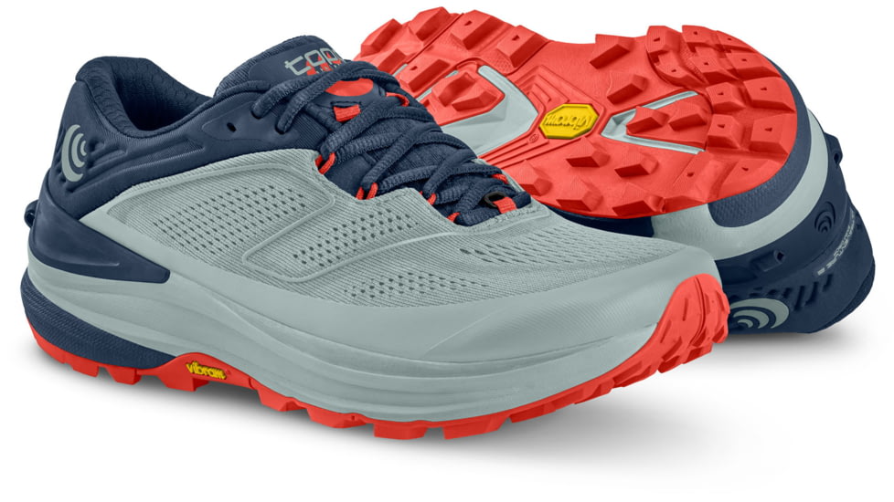 Topo Athletic Ultraventure 2 Hiking/Trailrunning Shoes - Mens, Stone/Navy, 10 US, M043-100-STNNAV