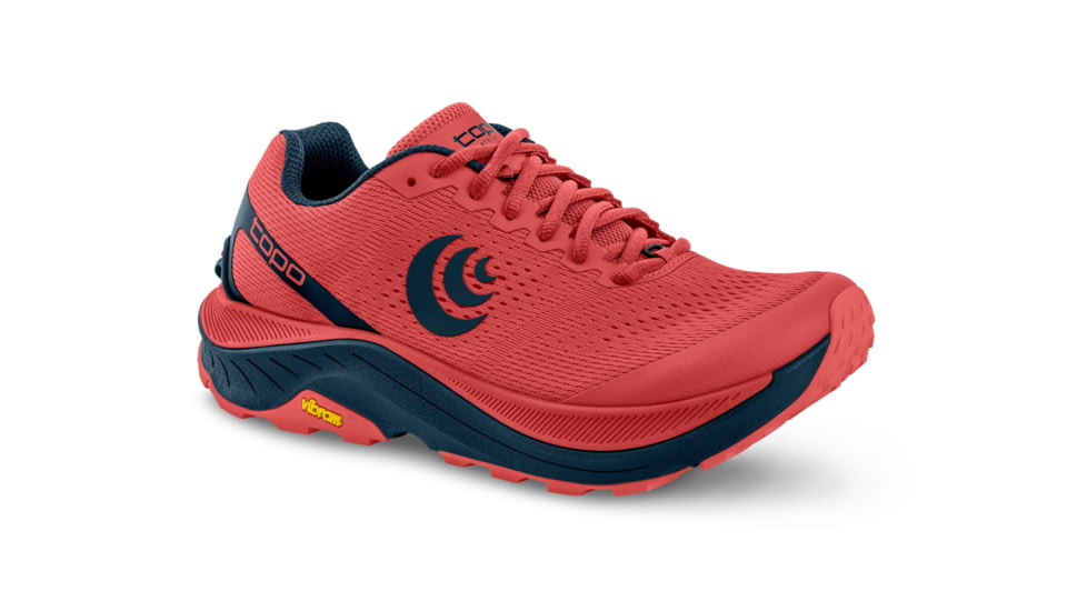Topo Athletic Ultraventure 3 Road Running Shoes - Womens, Dusty Rose/Navy, 10, W060-100-DRONAV
