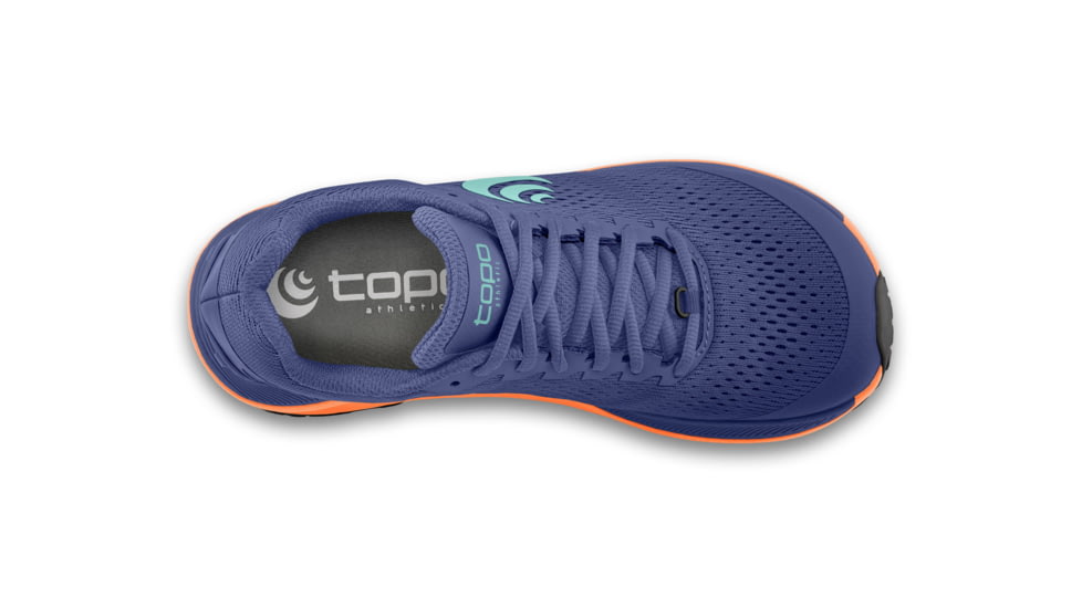Topo Athletic Ultraventure 3 Road Running Shoes - Womens, Purple/Orange, 10, W060-100-PURORG