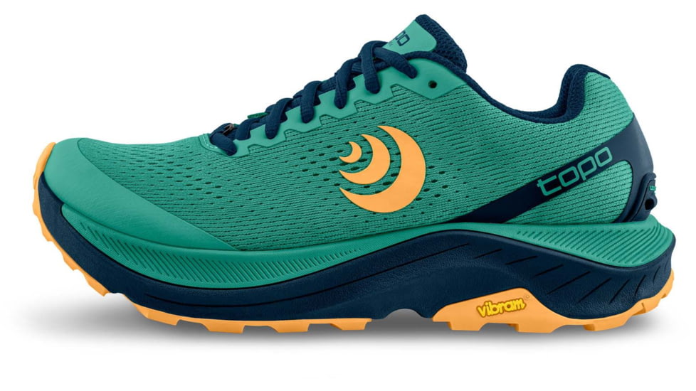 Topo Athletic Ultraventure 3 Road Running Shoes - Womens, Teal/Orange, 7.5, W060-075-TEAORG