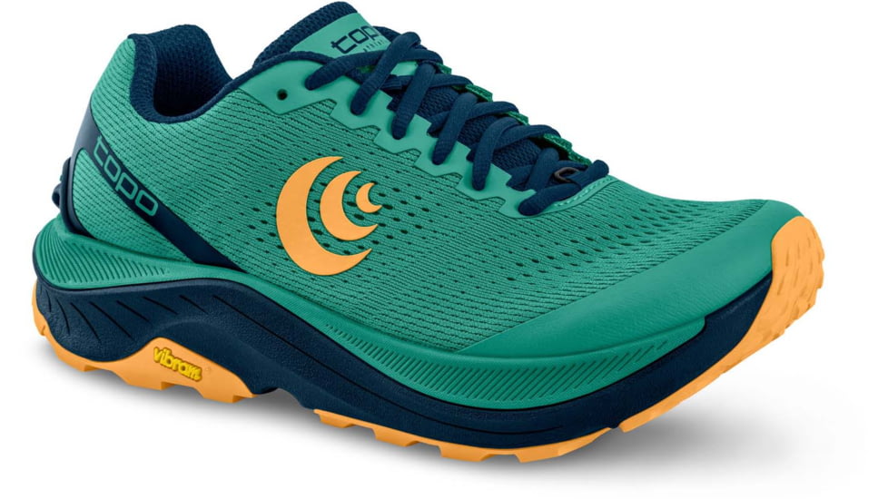 Topo Athletic Ultraventure 3 Road Running Shoes - Womens, Teal/Orange, 7.5, W060-075-TEAORG