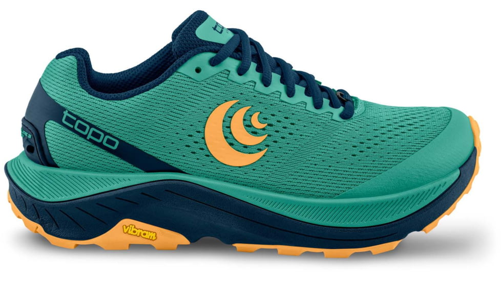 Topo Athletic Ultraventure 3 Road Running Shoes - Womens, Teal/Orange, 7.5, W060-075-TEAORG