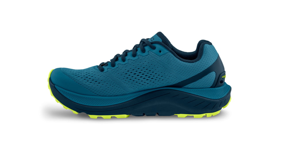 Topo Athletic Ultraventure 3 Running Shoes - Mens, Blue / Lime, 9.5, M060-095-BLULIM