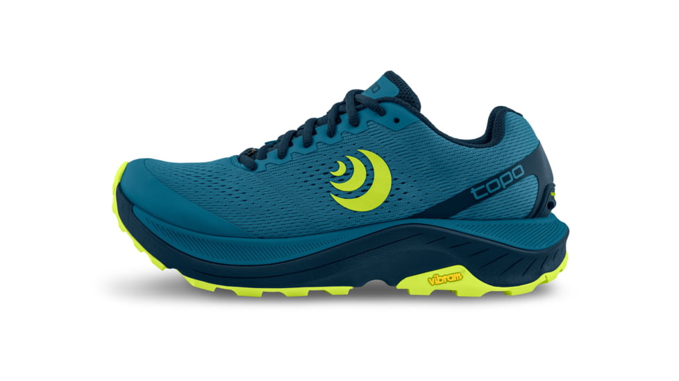 Topo Athletic Ultraventure 3 Running Shoes - Mens, Blue/Lime, 9.5, M060-095-BLULIM