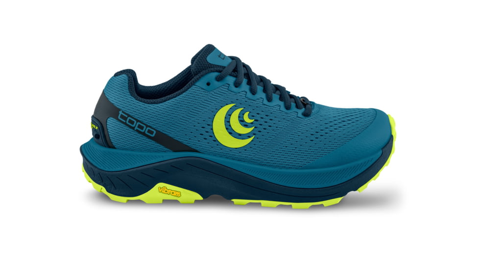Topo Athletic Ultraventure 3 Running Shoes - Men's, Blue / Lime, 9.5, M060-095-BLULIM