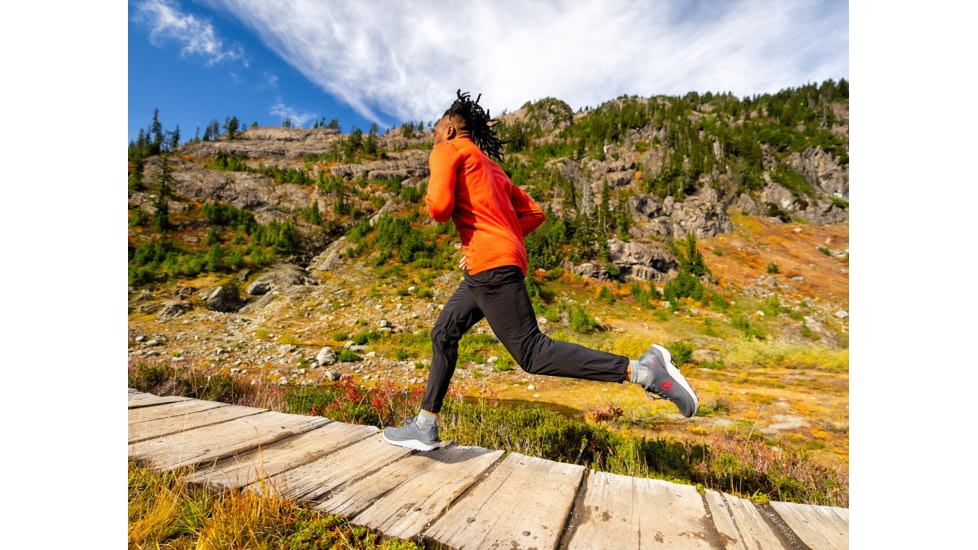 Topo Athletic Ultraventure 3 Running Shoes - Mens, Grey/Red, 13, M060-130-GRYRED