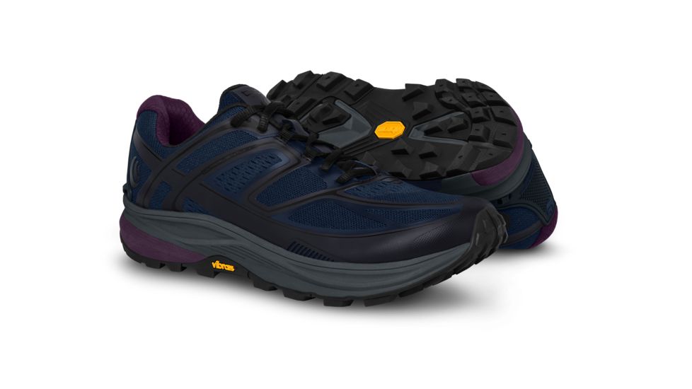 Topo Athletic Ultraventure - Womens, Navy / Plum, Medium, 10, W028-100-NAVPLU