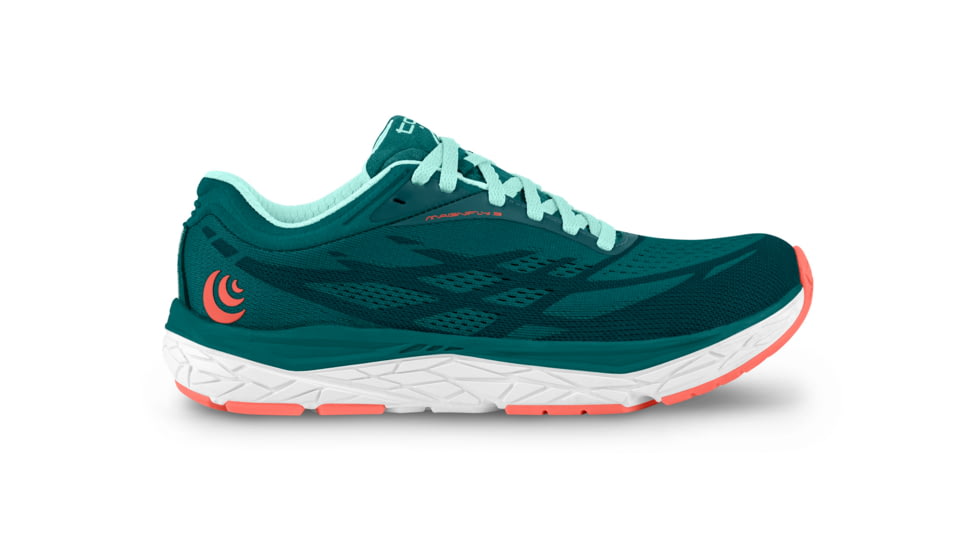 Topo Athletic W-Magnifly 3 Trailrunning Shoes - Womens, Emerald / Sky, 6.5, W034-065-EMESKY