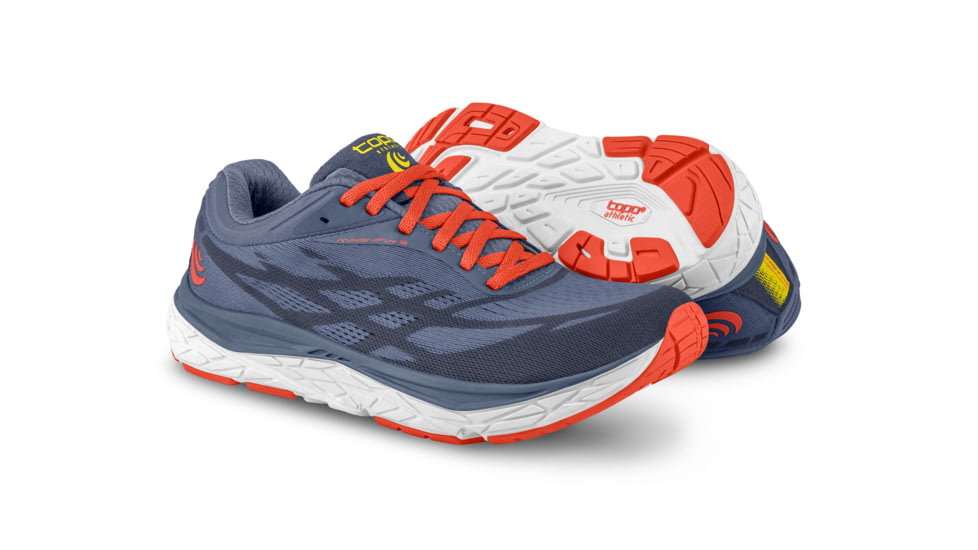 Topo Athletic W-Magnifly 3 Trailrunning Shoes - Womens, Iris / Coral, 7, W034-070-IRSCOR