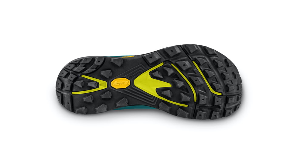 Topo Athletic W-MTN Racer Trailrunning Shoes - Womens, Teal / Lime, 9.5, W033-095-TEALIM