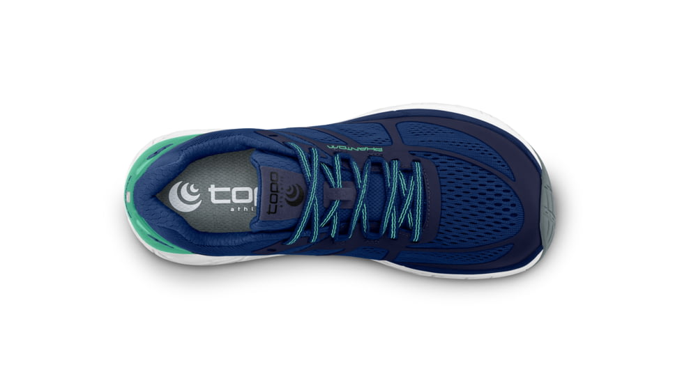 Topo Athletic W-Phantom Trailrunning Shoes - Womens, Cobalt / Seafoam, 10.5, W032-105-COBSFO