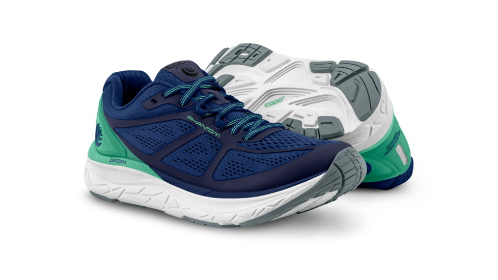 Topo Athletic W-Phantom Trailrunning Shoes - Womens, Cobalt / Seafoam, 10.5, W032-105-COBSFO