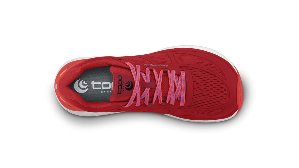Topo Athletic W-Phantom Trailrunning Shoes - Womens, Red / Coral, 6, W032-060-REDCOR