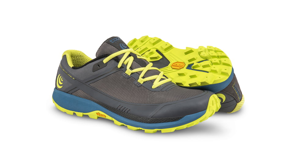 Topo Athletic W-Runventure 3 Trailrunning Shoes - Womens, Grey / Green, 10, W035-100-GRYGRE