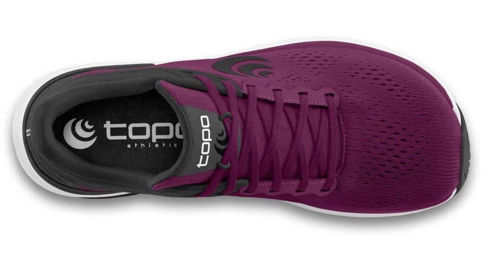 Topo Athletic W-Ultrafly 4 Shoes - Womens, Wine/Black, 9, W056-090-WINBLK