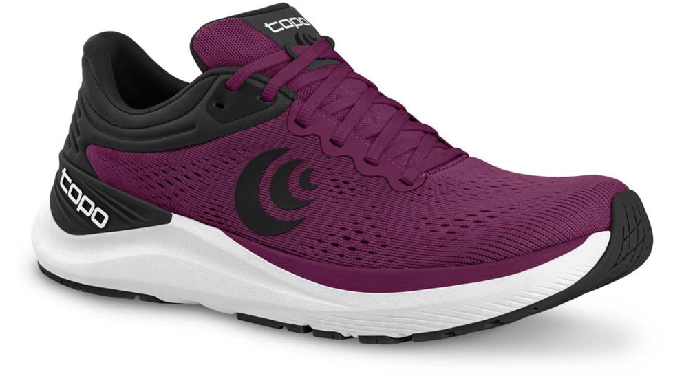 Topo Athletic W-Ultrafly 4 Shoes - Womens, Wine/Black, 9, W056-090-WINBLK